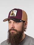 Бейсболка GOORIN BROTHERS арт. 101-2338 (бордовый / черный)